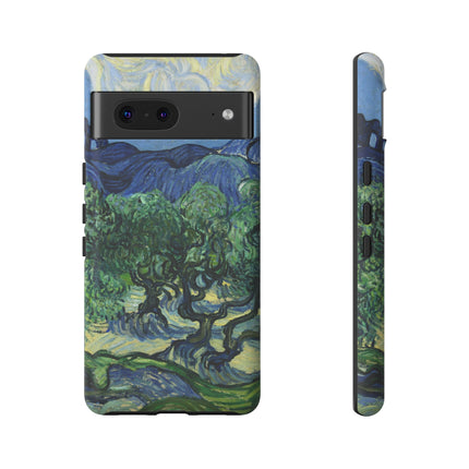 Olive Trees by Vincent Van Gogh Phone Cases