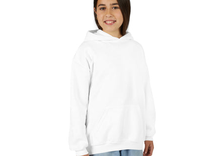 Red-Tailed Hawk in Battle Youth Heavy Blend Hooded Sweatshirt
