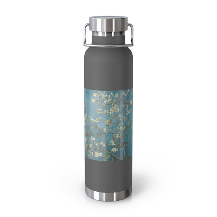 Almond Blossom by Vincent van Gogh Copper Vacuum Insulated Bottle, 22oz