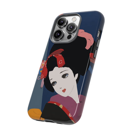 Geisha Portrait Phone Case – Elegant Beauty & Timeless Grace