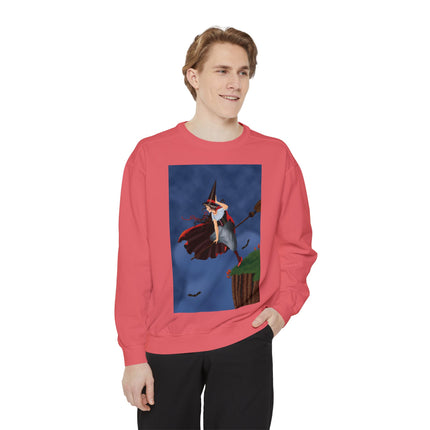 The Enchanted Witch Unisex Garment-Dyed Sweatshirt