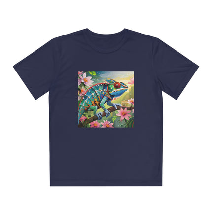 Camouflage Chameleon Youth Competitor Tee