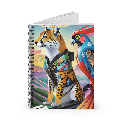 Cybernetic Duets Spiral Notebook - Ruled Line