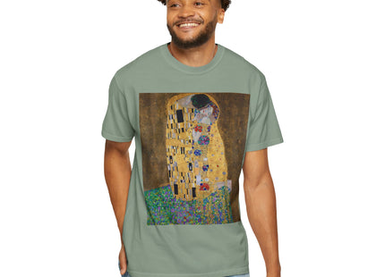 The Kiss by Gustav Klimt Unisex Garment-Dyed T-shirt