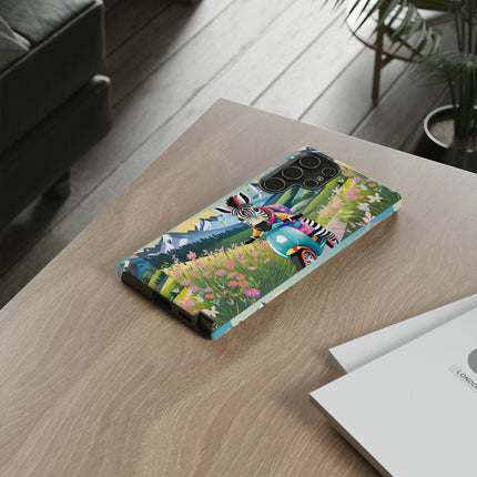 Stripes on Wheels Phone Cases