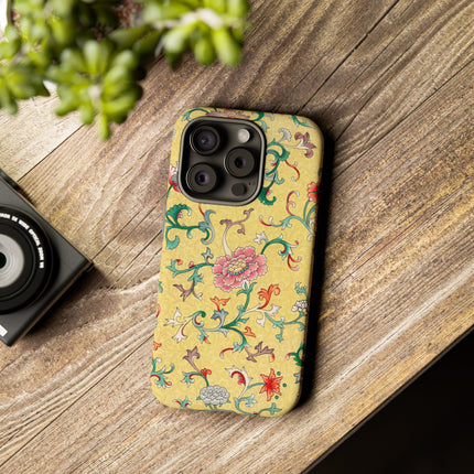 Flower Illustration by Owen Jones Phone Cases