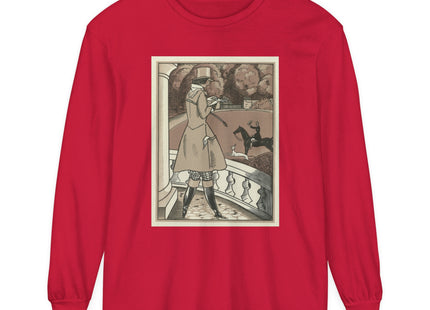 Amazone by Fernand Siméon Unisex Garment-dyed Long Sleeve T-Shirt