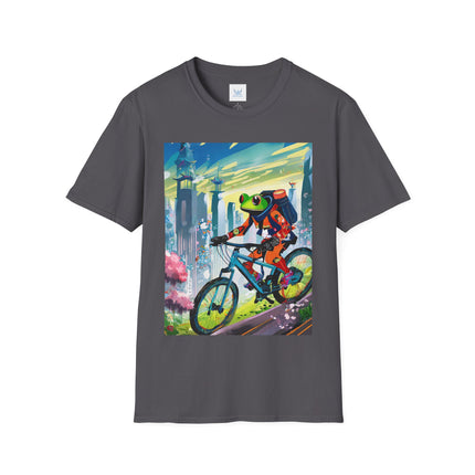 Cyberpunk Frog Softstyle T-Shirt