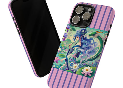 Fairy of the Koi Pond Phone Cases