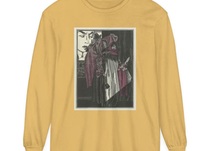L’écran by Fernand Siméon Garment-dyed Long Sleeve T-Shirt