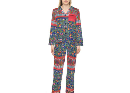 Chinese Ornament by Owen Jones Women's Satin Pajamas (AOP)
