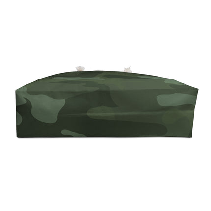 Classic Camouflage Print Weekender Bag