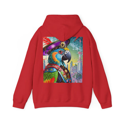 The Parrot Aristocrat – Heavy Blend™ Hooded Sweatshirt