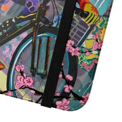 🐸🚵 Cyberpunk Frog Flip Case – High-Tech Adventure & Neon Velocity