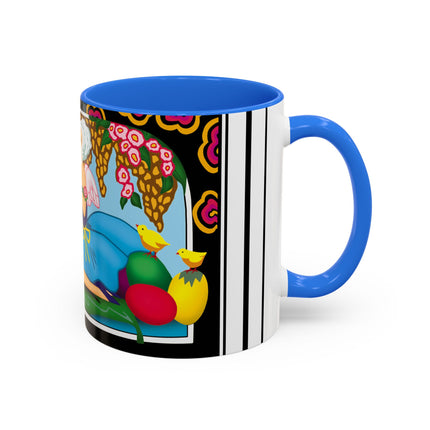Blooms and Chicks Colorful Mugs (11oz, 15oz)