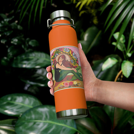 Siren Serenade by Carlo Chiostri Copper Vacuum Insulated Bottle, 22oz