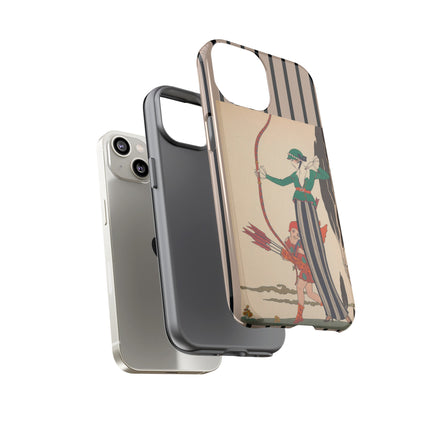 L'Arc Rouge by George Barbier Phone Cases