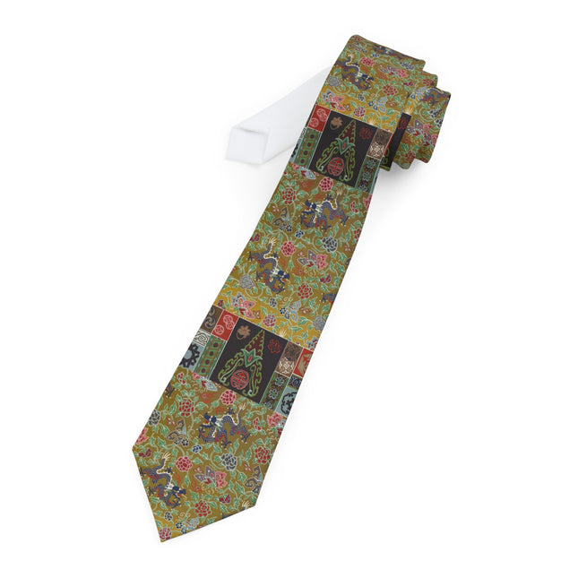 Chinois et Japonais 2 by Auguste Racinet Necktie