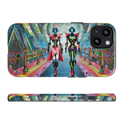 Cyber Punk Robot Models Phone Cases