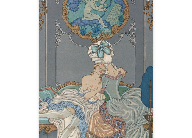 Liaisons Dangereuses by George Barbier Postcards (envelopes included) - Bundles of 10, 30, 50 Pieces