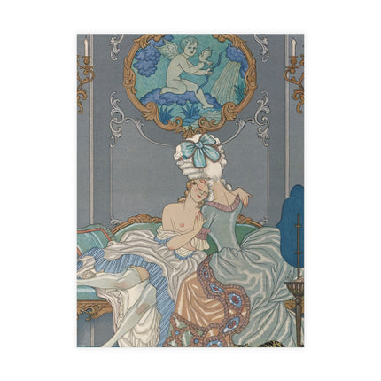 Liaisons Dangereuses by George Barbier Postcards (envelopes included) - Bundles of 10, 30, 50 Pieces