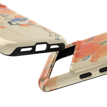 Japanese Bird and Branch by Ohara Koson Phone Cases