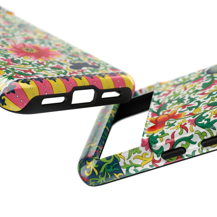 Colorful Floral Pattern by Owen Jones Phone Cases