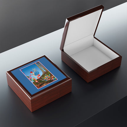 Periwinkle Painting the Petals by Ida Outhwaite Jewelry Box
