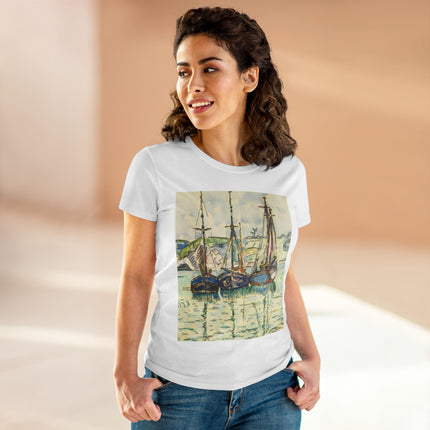 Le Trieux Paul Signac Women's Midweight Cotton Tee
