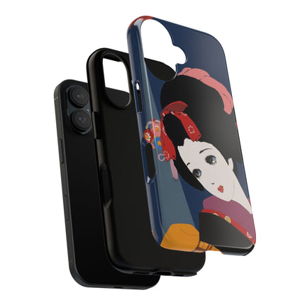 Geisha Portrait Phone Case – Elegant Beauty & Timeless Grace
