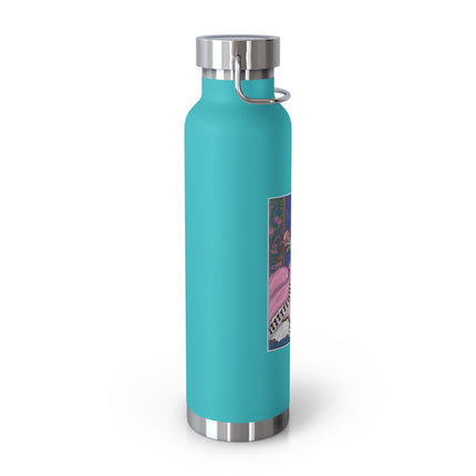 The Jealous Parrot by George Barbier Copper Vacuum Insulated Bottle, 22oz
