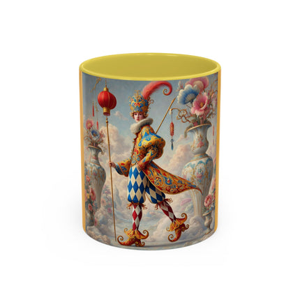 The Ornamental Jester Colorful Mugs (11oz, 15oz)