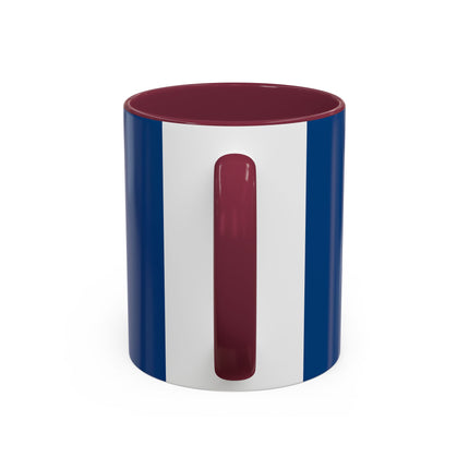 Blue Jay at an Autumn Tea Ceremony Colorful Mugs (11oz, 15oz)