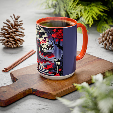 Halloween Sorceress Colorful Mugs (11oz, 15oz)