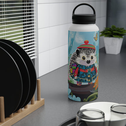 Cute Hedgehog Stainless Steel Water Bottle