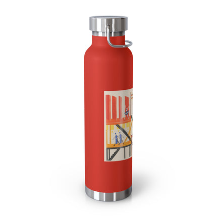 Maquettes de Théatre 4 by Alexandra Exter Copper Vacuum Insulated Bottle, 22oz