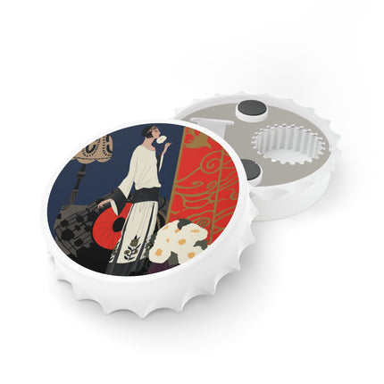 Art Deco Flapper Bottle Opener – Elegant Glamour & Timeless Style