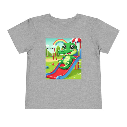 Playground Crocodile Joy Toddler Short Sleeve Tee