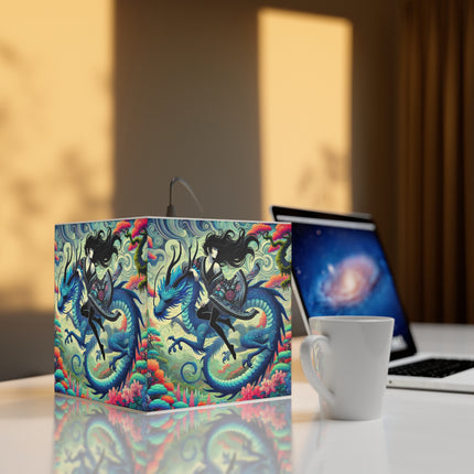 Mystic Guardian of the Sky Light Cube Lamp