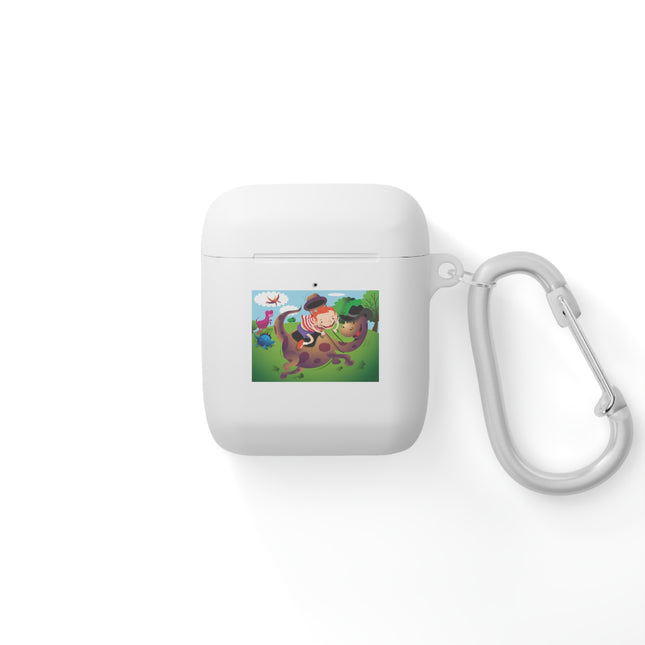 Rip-Roaring Celebration – Bold Modern Art AirPods Case