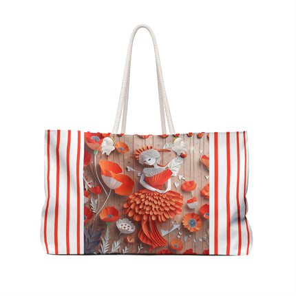 Poppy Fairy Weekender Bag