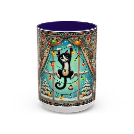 Mischief in Tinselland Colorful Mugs (11oz, 15oz)