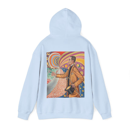 Portrait of Felix Feneon by Paul Signac Heavy Blend™ Hooded Sweatshirt
