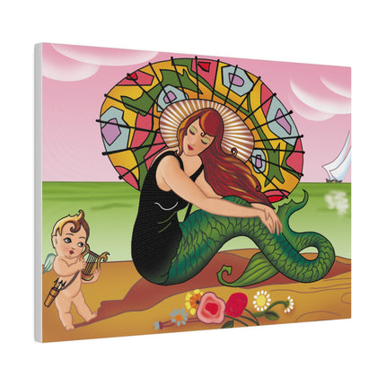 Art Deco Mermaid – Siren Serenade by Carlo Chiostri