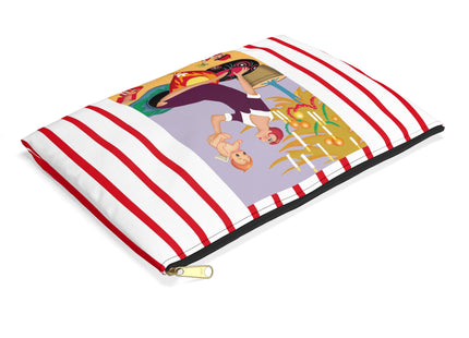 Art Deco Christmas Accessory Pouch