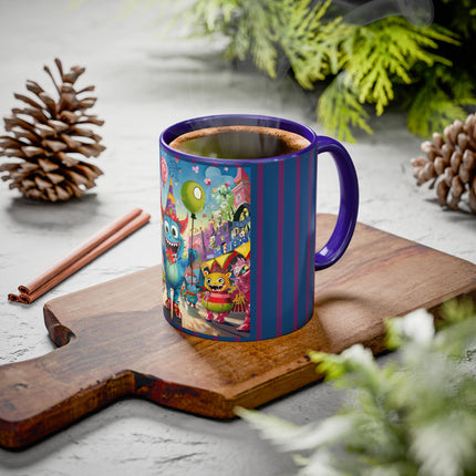 Monster Parade Madness Colorful Mugs (11oz, 15oz)