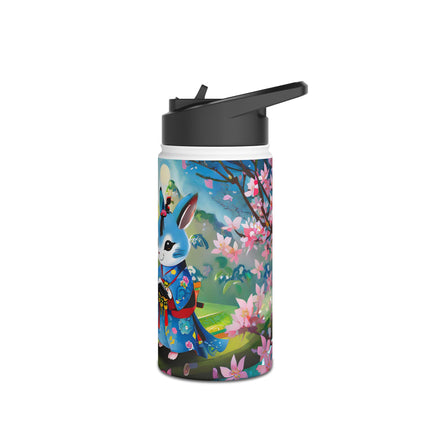 Fairy Animals Writing Wishes Stainless Steel Water Bottle