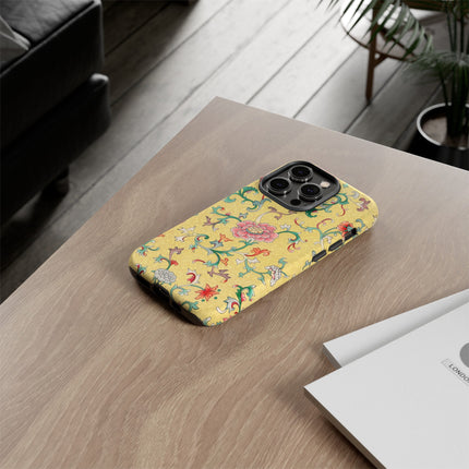 Flower Illustration by Owen Jones Phone Cases