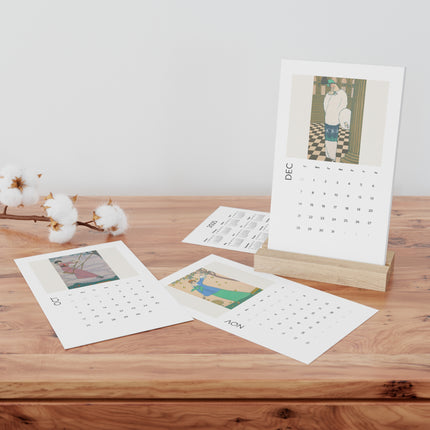 Georges Lepape Art Deco Collection Desk Calendar (2025)