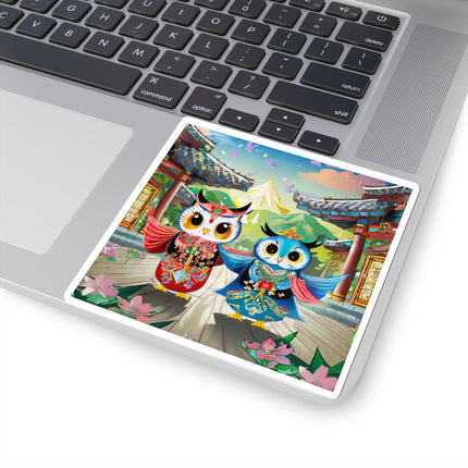 Twirling Talons Kiss-Cut Stickers (4 Sizes)